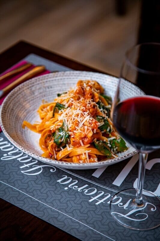 italijansko vino uz večeru – restoran Trattoria Cuoco Beograd